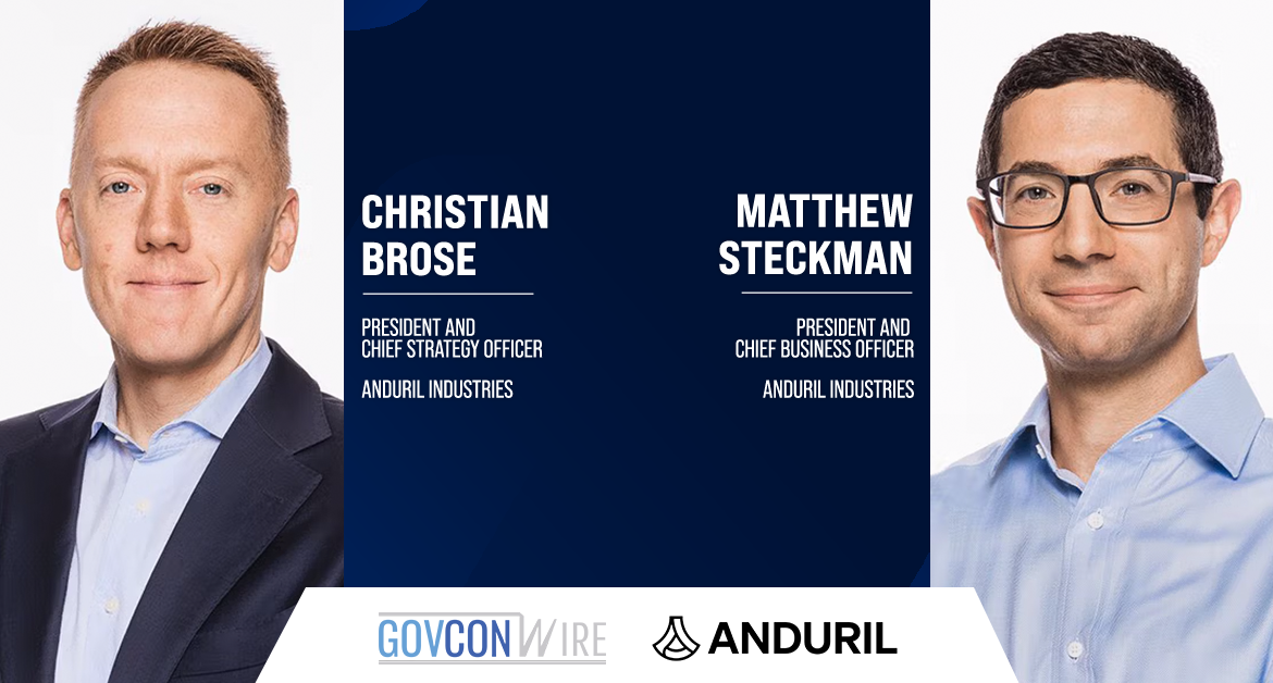 Christian Brose, Matthew Steckman Named to C-Level Roles at Anduril