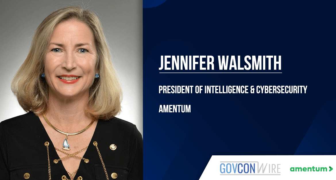 Jennifer Walsmith Appointed Intelligence & Cybersecurity President at Amentum